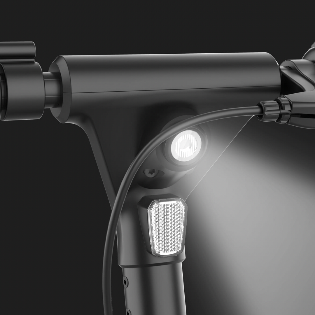 Scooter Monopatín Eléctrico Urbano Zimo GS2 Negro Mate