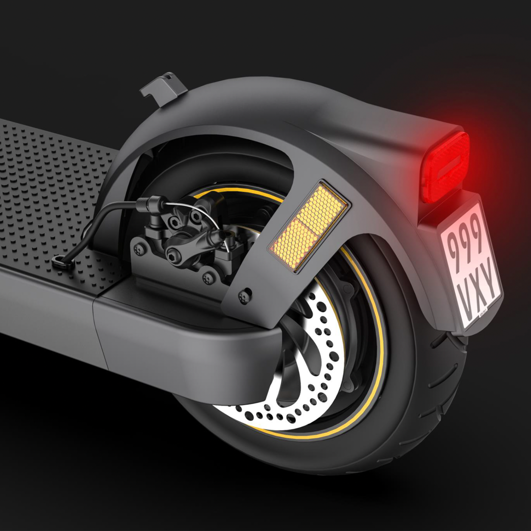Scooter Monopatín Eléctrico Urbano Zimo GS2 Negro Mate